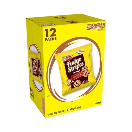 Keebler Fudge Stripes Minis Original 340g