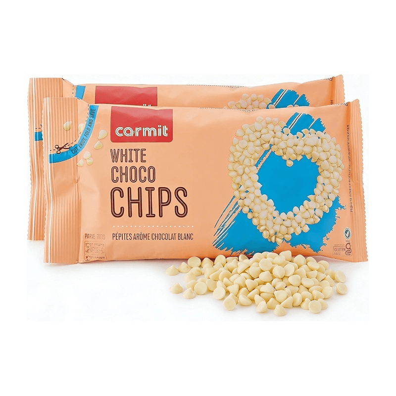 Carmit Chocolate Chips White 250g