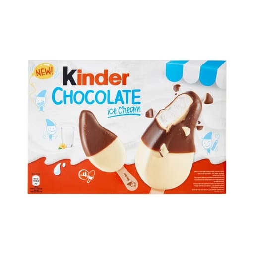 Kinder Chocolate Ice Cream x4
