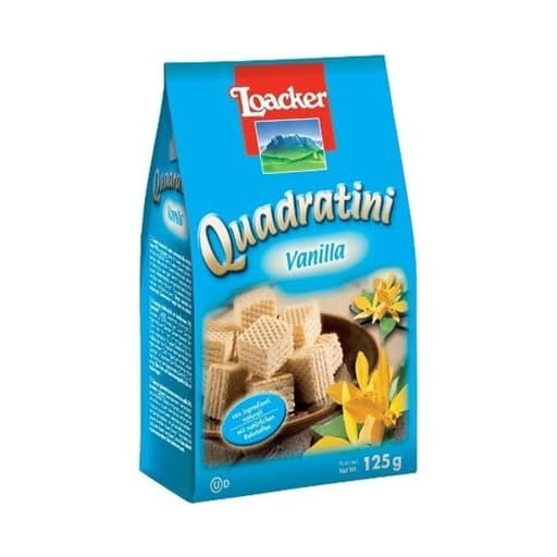 Loacker Quadratini Vanille 125g