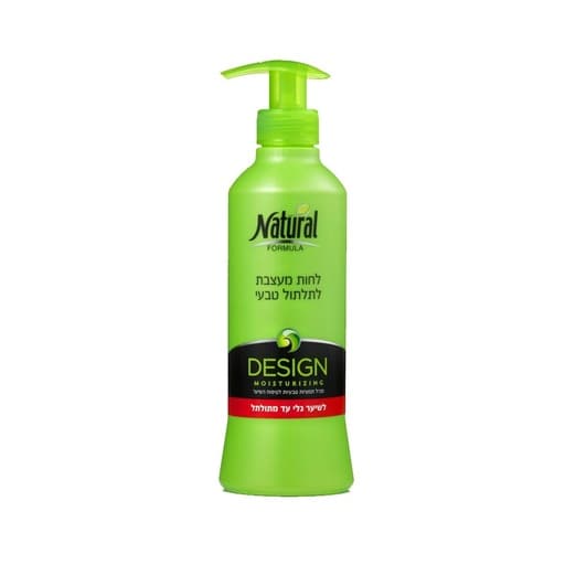 Natural Formula Design Moisturizing Cream for Wave to Curly Hair 400ml