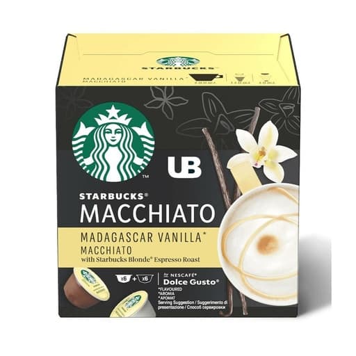 Starbucks Dolce Gusto Madagascar Vanilla Macchiato x16