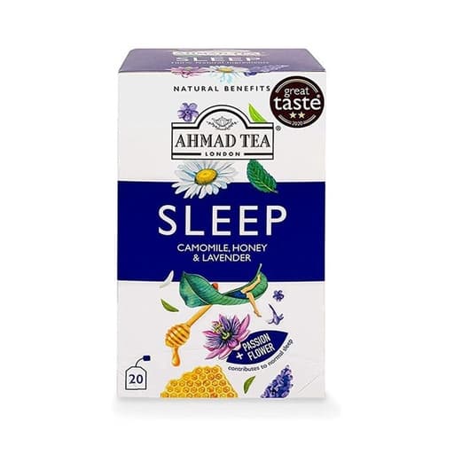 Ahmad Tea Sleep (Chamomile , Honey , Lavender) 20 Bags