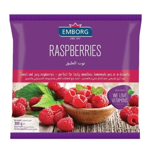 Emborg Raspberries 300g