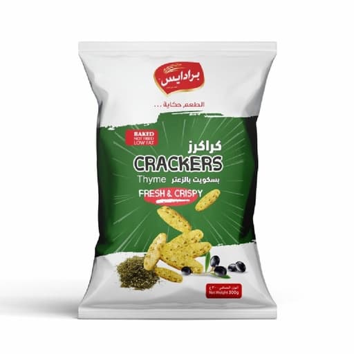 Paradise Baked Crackers Thyme 300g