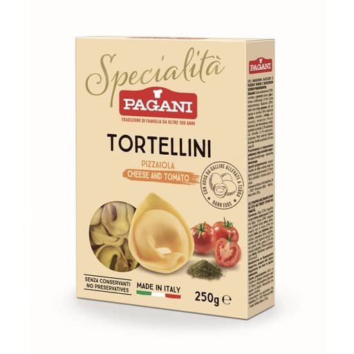 Pagani Tortellini Cheese & Tomato 250g