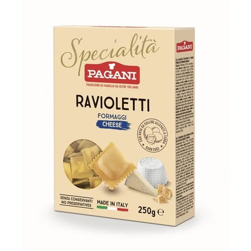 Pagani Ravioletti Cheese 250g