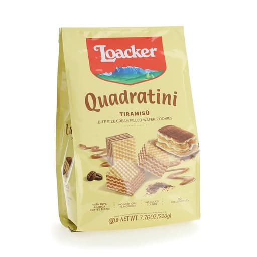 Loacker Quadratini Tiramisu 220g