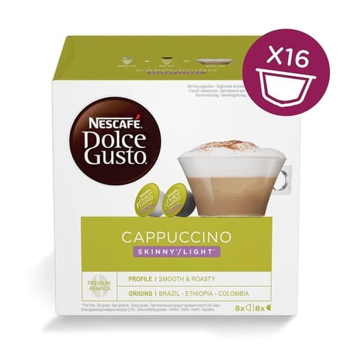 Nescafe Dolce Gusto Unsweetened Cappuccino x16