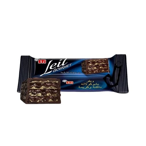 Eti Leil Gourmet Wafer With Dark Chocolate& cream 50g