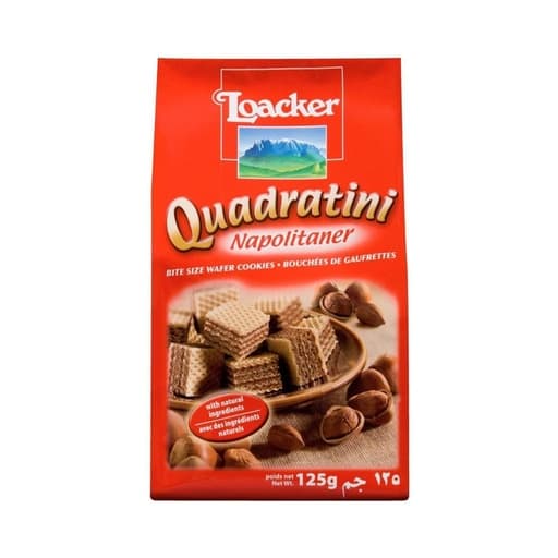 Loacker Quadratini Hazelnut 125g