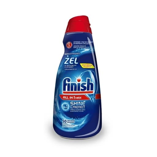 Finish Regular All In 1 Max Regular Gel 1l