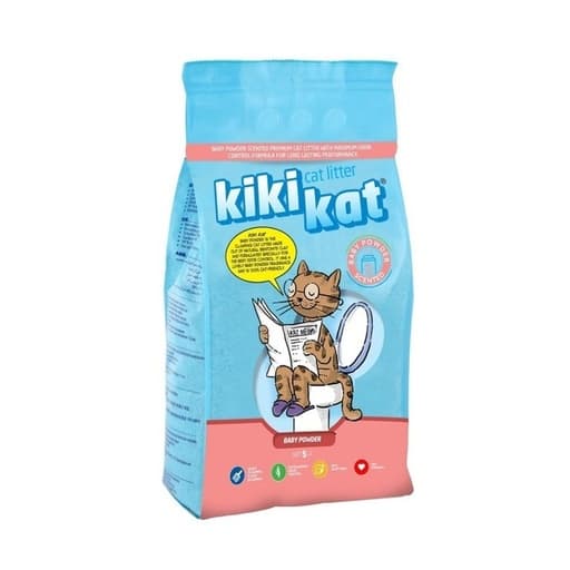 KikiKat Baby Powder Cat Litter 5lt