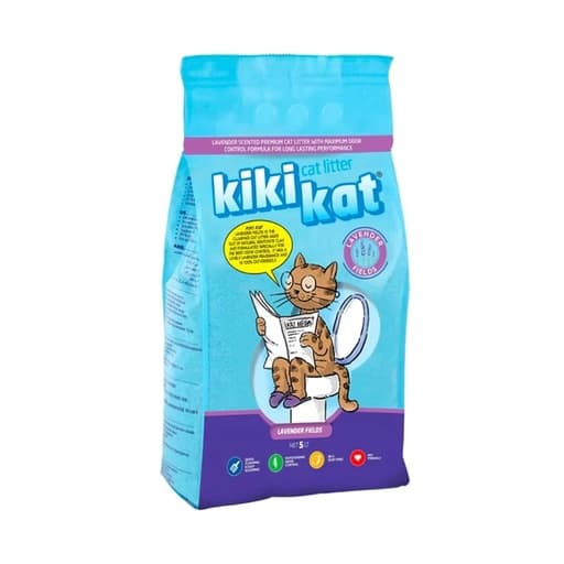 KikiKat Lavender Fields Cat Litter 5lt