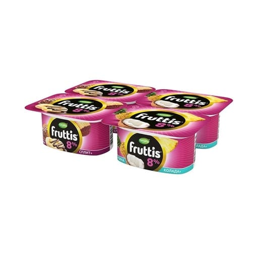 FRUTTIS BANANA SPLIT – PINACOLADA 8% 115g