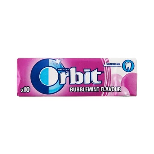 Orbit Bubble Mint Gum 14g