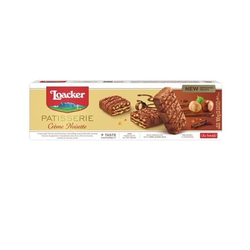 Loacker Patisserie Noisette 100G