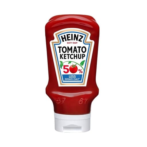 Heinz Tomato Ketchup 50% Less Sugar & Salt 435g