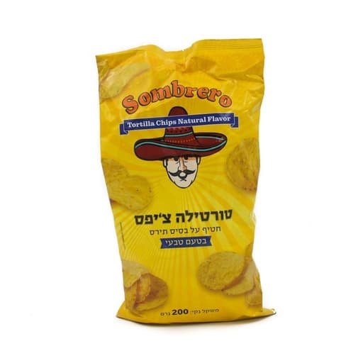 Sombrero Tortilla Chips Natural 200g