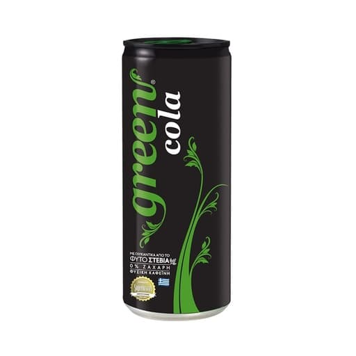 Green Cola No Added Sugar Soft Drink 330ml