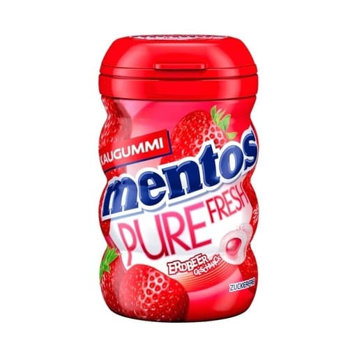 Mentos Pure Fresh Strawberry Gum 60g