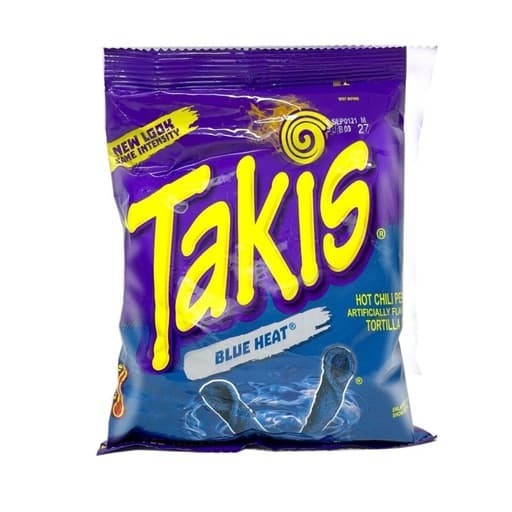 Takis Rolled Blue Heat Tortilla Chips 113.4g
