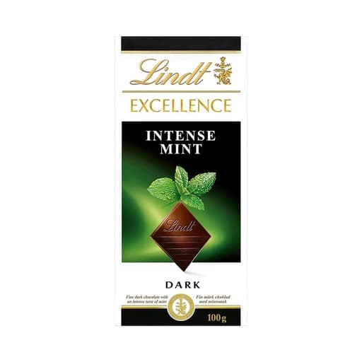Lindt Excellence Mint Intense Dark Chocolate 100g