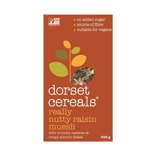 DORSET CEREALS REALLY NUTTY MUESLI 560g