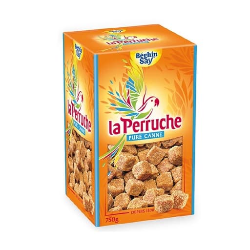 LA PERRUCHE BROWN SUGAR CUBES 750 G