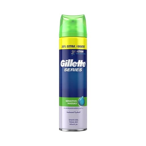 Gillette Series Sensitive Aloe Vera shaving gel 200 ml