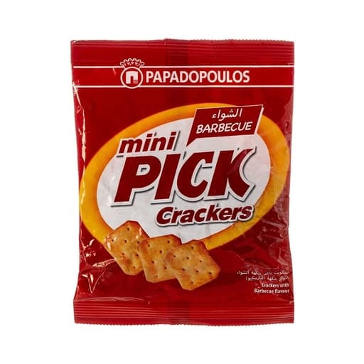 Mini Pick Crackers With BBQ 45g