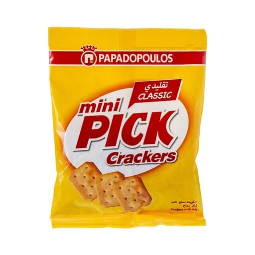 Mini Pick Crackers With Salt 45g