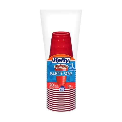Hefty Easy Grip Crack Resistant 18 oz 20