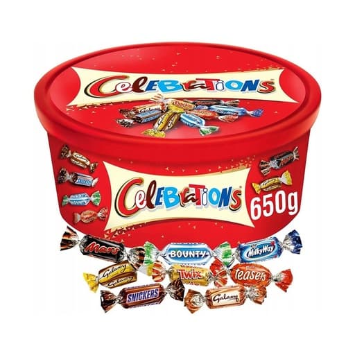 CELEBRATIONS MIX CHOCOLATE 650G