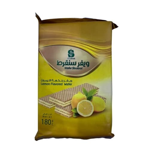 Sinokrot Wafer In Limon 180g