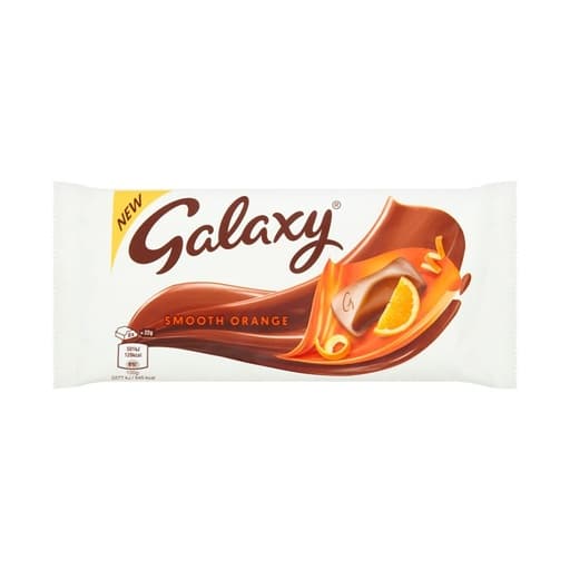 Galaxy Smooth Orange Chocolate Bar 110g