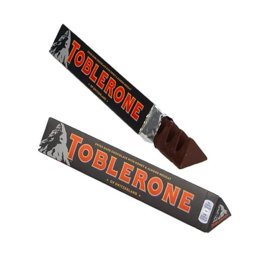 Toblerone Dark Chocolate Honey & Almond Nougat 100g