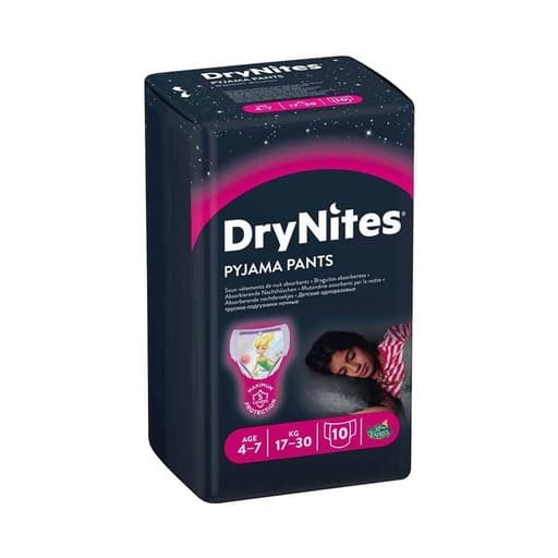 Huggies DryNites Pajama Pants 4-7 (10 – Girls