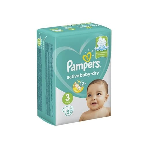Pampers Baby-Dry #3 22 Diapers
