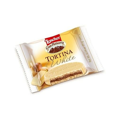 Loacker Tortina 21g – White