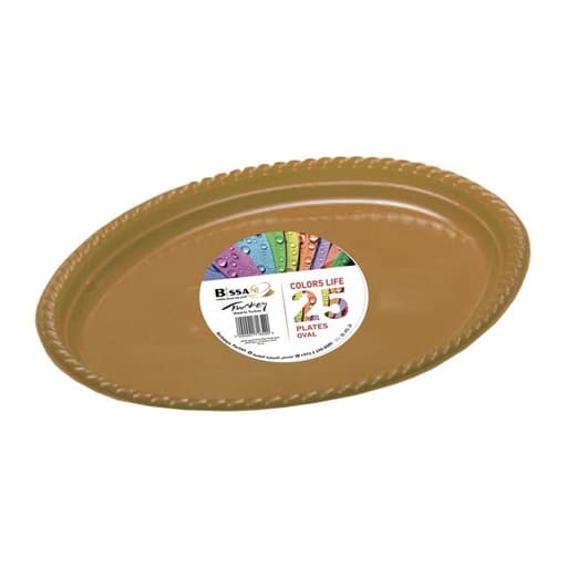 Bissan Colors Life Plates Oval 25