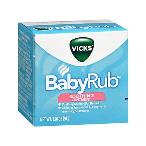 vicks Babyrub Soothing Ointment 50g