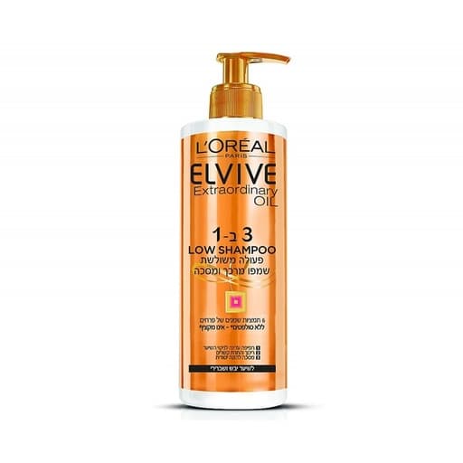 LOREAL LOW SHAMPOO EXTRA ORDINARY OIL 400ML