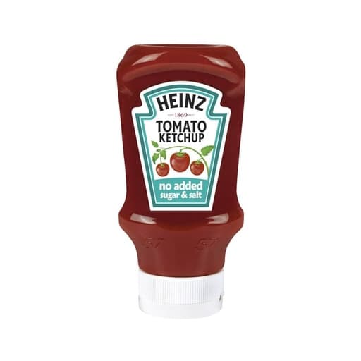 Heinz Tomato Ketchup Without Added Sugar & Salt 400ml