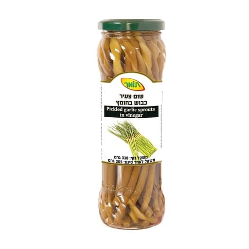 Tomer Pickled ثوم sprouts in خل and Cloves 330g
