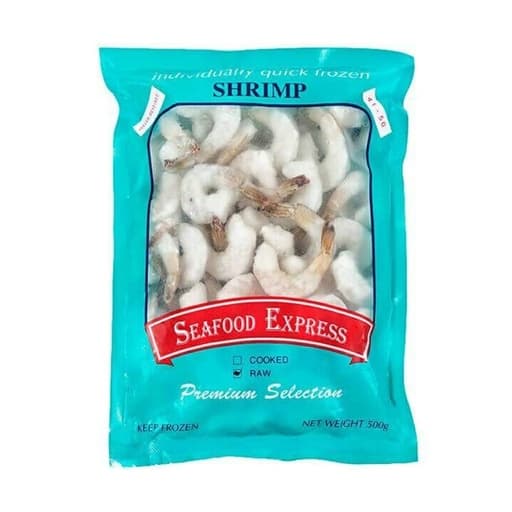 Seafood Express Frozen Shrimp Raw 1 KG