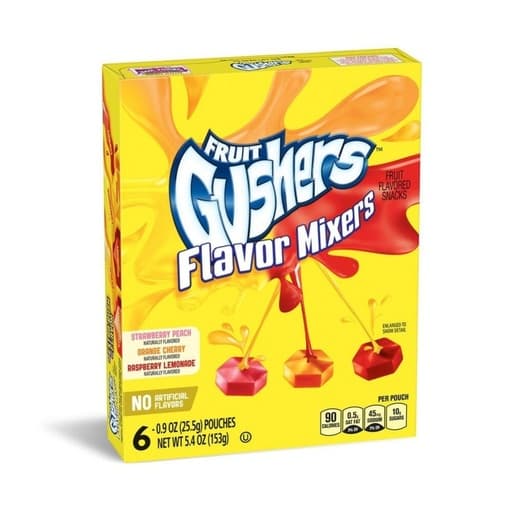 Fruit Gushers Flavored Snacks 136g – Flavor Mixers