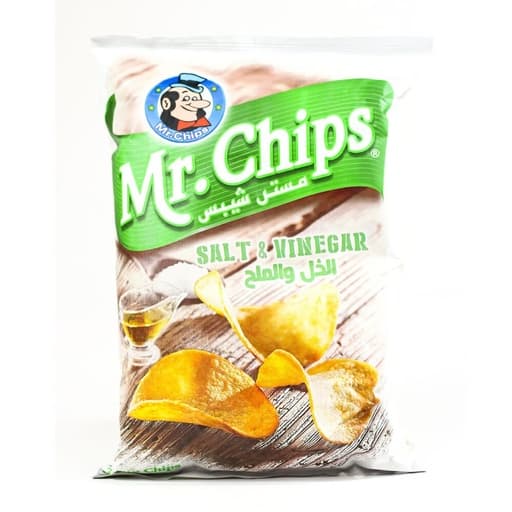 Mr. Chips Salt& Vinegar Potato Chips 43g