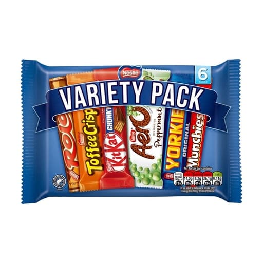 Nestle Variety Pack X6