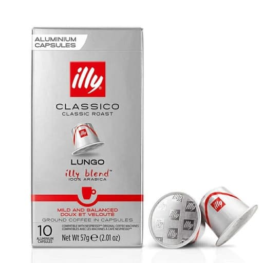 illy Espresso Capsules Compatible With Nespresso – Classico